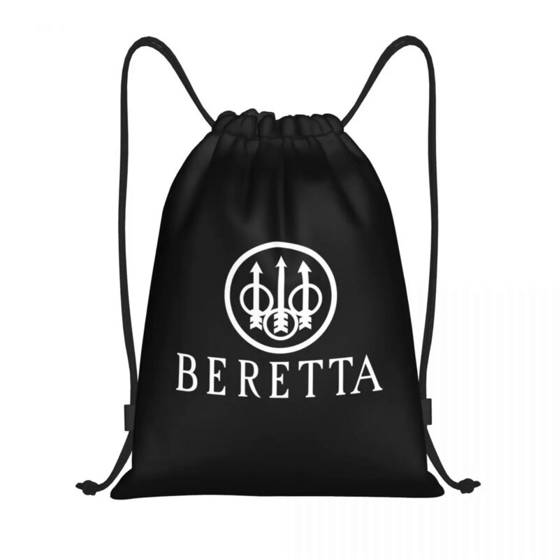 حقيبة ظهر برباط من Beretta ، حقيبة رياضية للصالة الرياضية للنساء والرجال ، حقيبة تسوق بحزام بندقية عسكرية