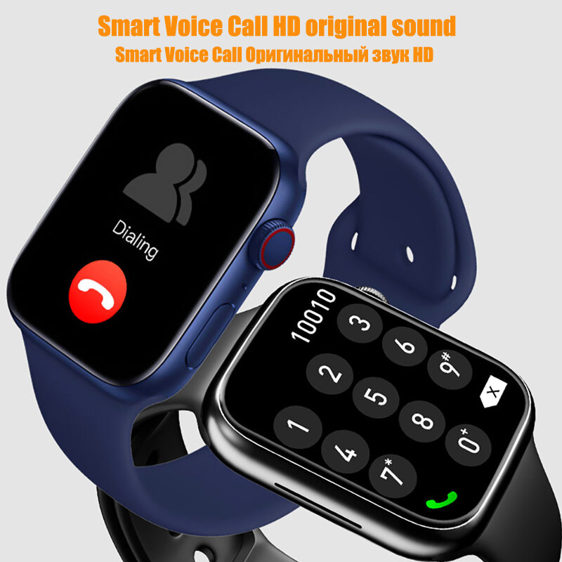 CHYCET 2.0 بوصة ساعة ذكية الرجال NFC 2022 الدعوة Smartwatch النساء الرياضة اللاسلكية شحن تشغيل الموسيقى الأصلي IWO الساعات + صندوق