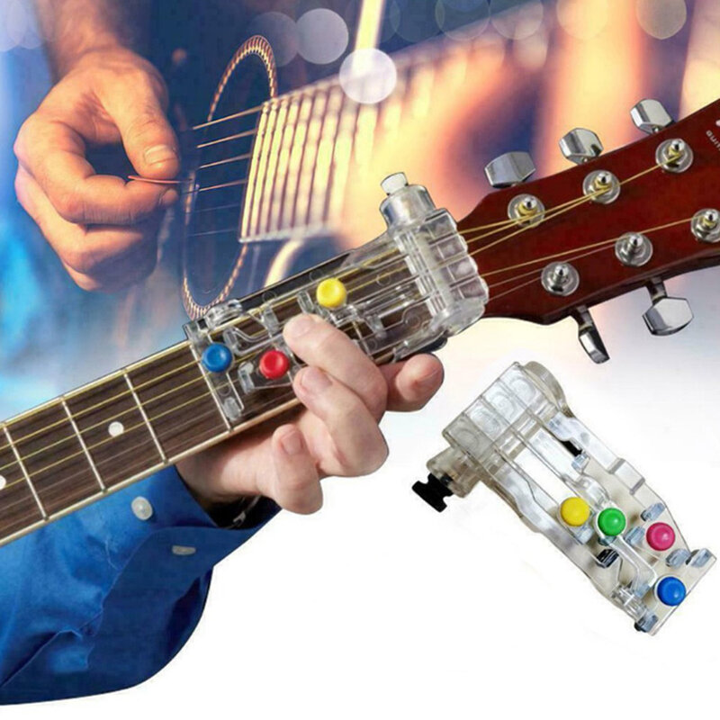 أداة مساعدة وتر الغيتار الصوتية وتر التعلم التدريس ABS البلاستيك أداة آلة موسيقية ملحق الغيتار وتر المعونة