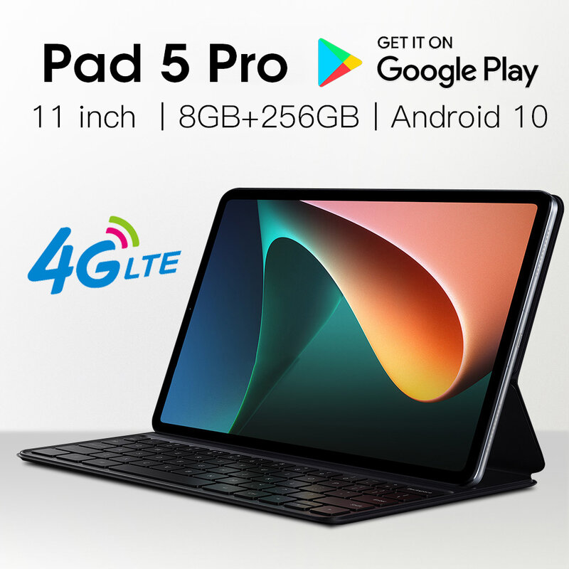 أجهزة لوحية mi ere بإصدار عالمي من World Pre Mi Pad 5 شاشة 11 بوصة 2K RAM 8GB ROM 256GB tablette أندرويد 10 8800mAh MI Tablet 5 Pad