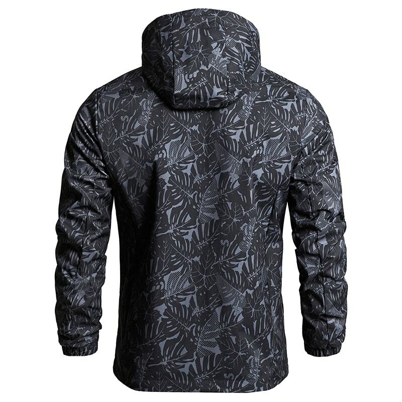 Men Waterproof Windproofsports Jacket 2022 Spring Autumn Hooded Casual Slim Coat Men Tactics Outdoor Men Jacket Large Size M-8Xl #5