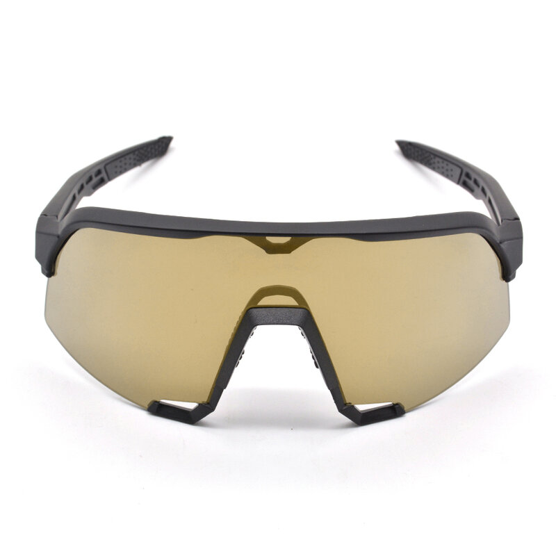 نظارة شمسية للدراجات S3 مع حافظة نظارة شمسية UV400 للجنسين نظارة شمسية للطرق الجبلية نظارات رجالية سريعة 3 عدسات TR90