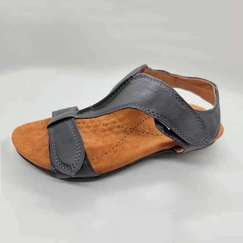 الصيف الصنادل أحذية النساء جولة تو أحذية السيدات أحذية مشي الحفلات كعوب منخفضة النساء حذاء أنيق الإناث الأحذية النعال