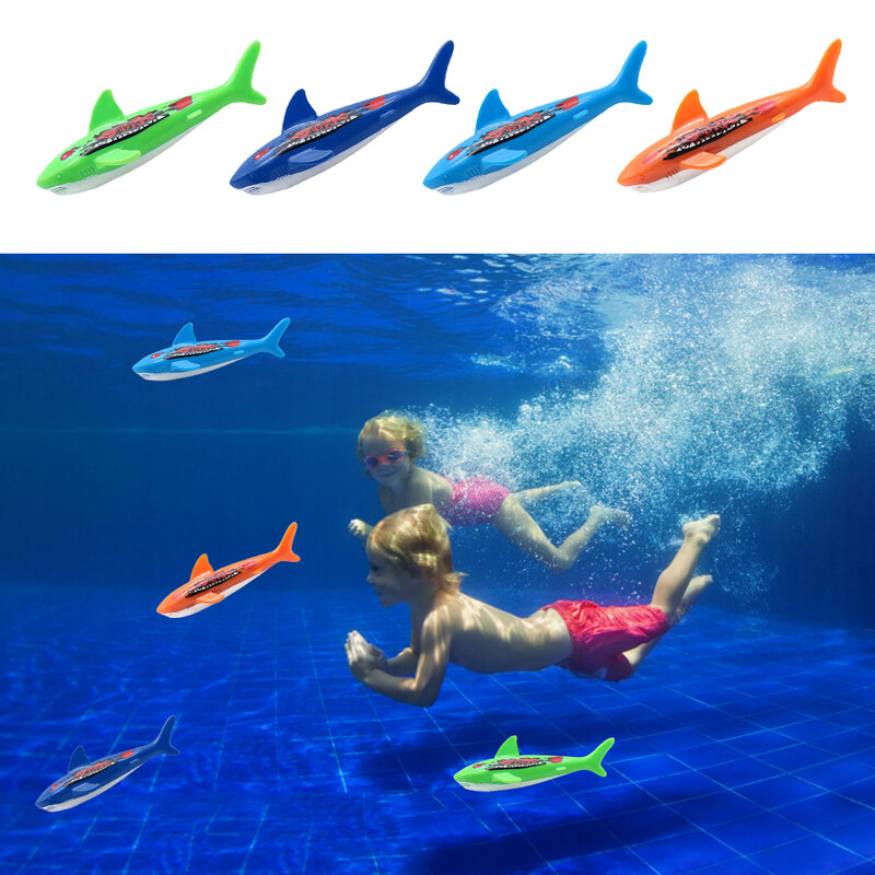 أطفال الأطفال الصيف القرش الغوص لعبة تحت الماء التدريب غرق بركة الغوص لعب للأطفال 3-6y ألعاب أطفال