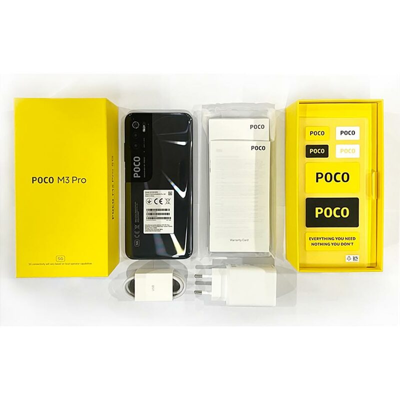 الإصدار العالمي POCO M3 Pro 5G 4GB 64GB / 6GB 128GB الابعاد 700 90Hz 6.5 "DotDisplay NFC 5000mAh 48MP الثلاثي كاميرا الهاتف المحمول