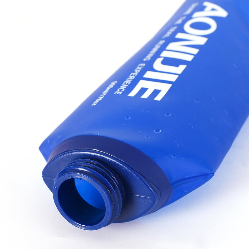 AONIJIE SD09 SD10 250 مللي 500 مللي لينة قارورة ماء قابلة للطي زجاجة TPU شحن لتشغيل الترطيب حزمة الخصر حقيبة سترة