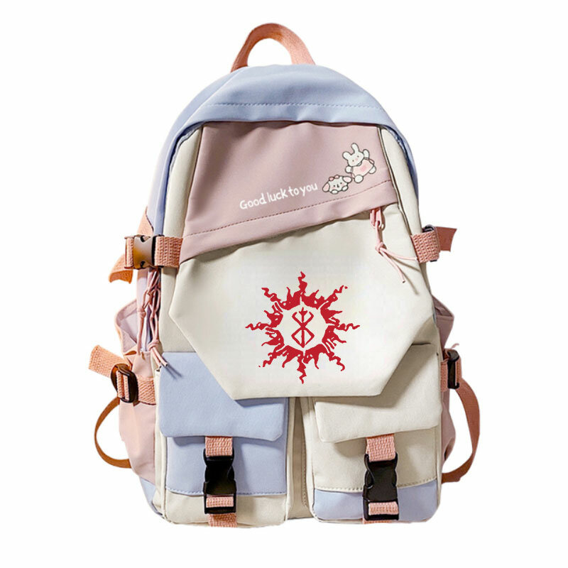 Anime Berserk Backpack Bag Game School Book Bag Women Men Unisex Gift Schoolbag Cool Book Bag Large Backpack Bag