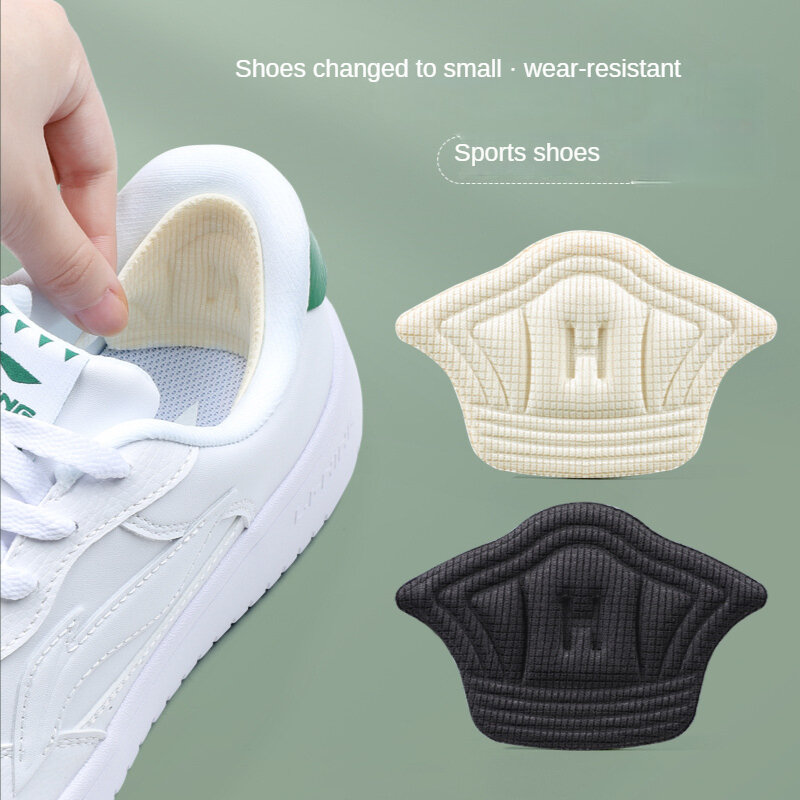أحذية رياضية ملصقات كعب أحذية مضادة للارتداء أحذية مضادة للسقوط كعب قابل للتقليص حجم يمكن قطع سميكة اضافية كبيرة قابلة للتعديل حذاء صغير