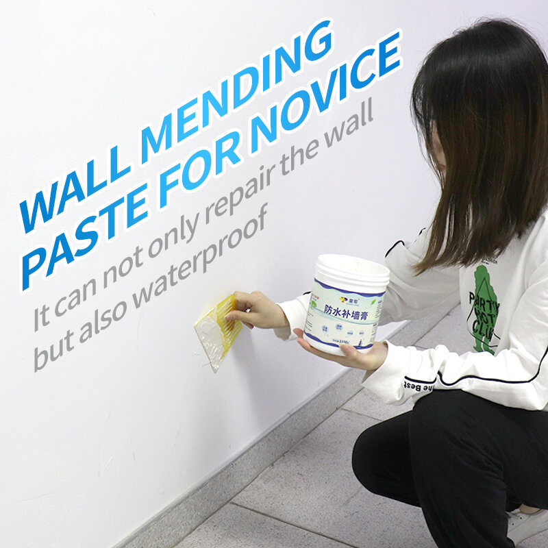 مقاوم للماء إصلاح الجدار لصق إصلاح الجدار تجديد الأبيض المنزلية الجدار المعجون الرطوبة واقية العفن واقية إصلاح التحف 600g