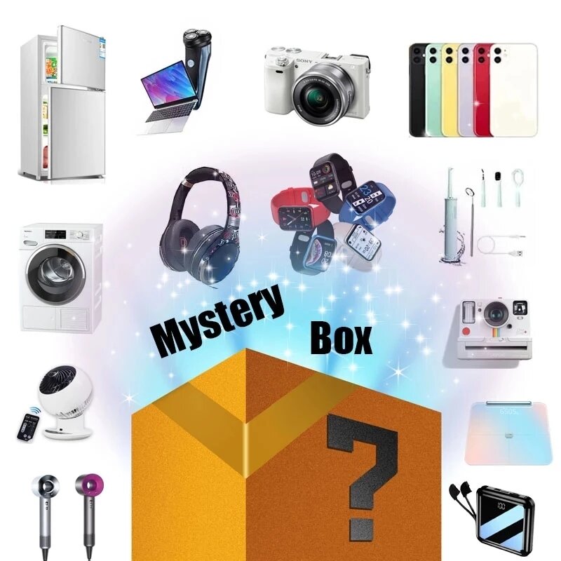 مفاجأة سر هدية صندوق الفوز محظوظ صناديق سر BoxesBlind صندوق المنتجات الرقمية ممكن الهاتف عناصر عشوائية أفضل هدية