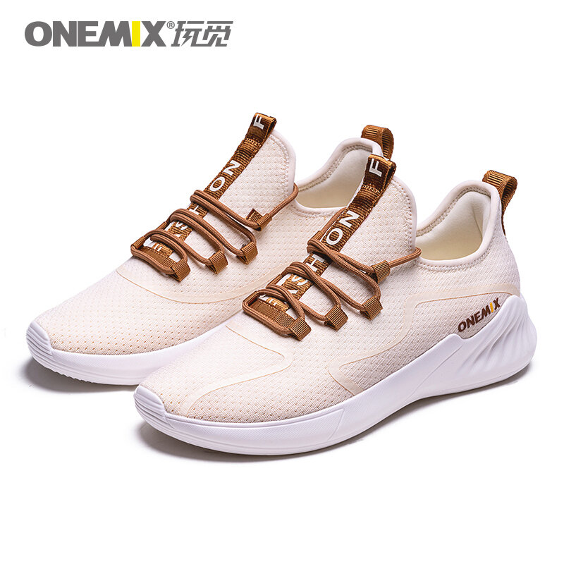 ONEMIX واضح الأسهم عاكس الرياضة في الهواء الطلق منصة غير رسمية الأحذية المشي أحذية رياضية الرجال النساء