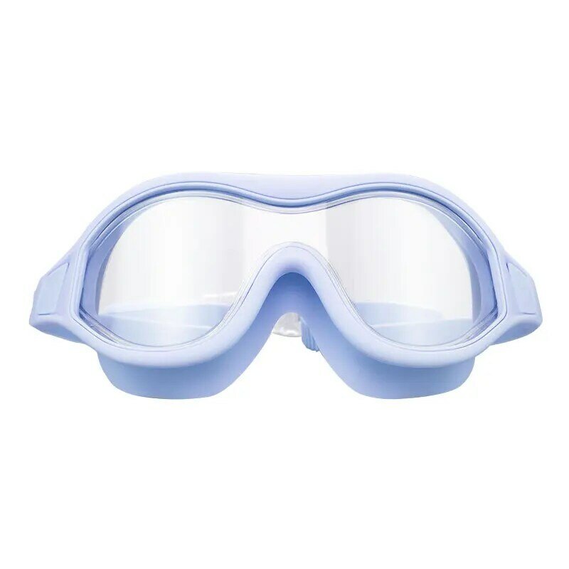 جديد المهنية نظارات الوقاية للسباحة الكبار عالية الجودة إطار كبير مكافحة الضباب سيليكون نظارات العدسات مطلي بالجملة
