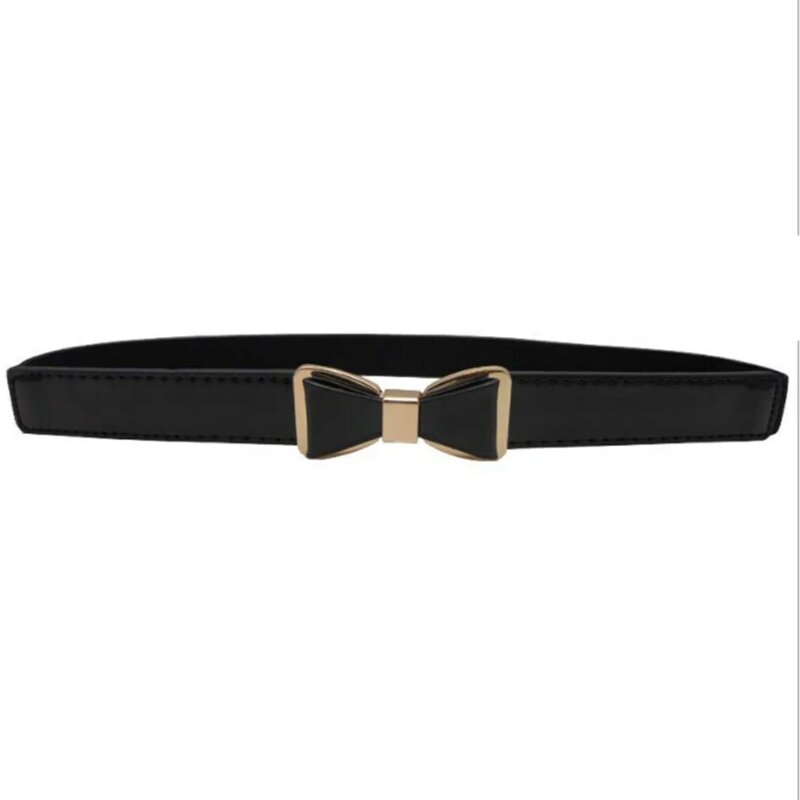Bow Belt Cummerbunds With Buckle Belts Thin Elastic Cummerbund For Dress Pants Apparel Accessories Cinturon Mujer Women Belts