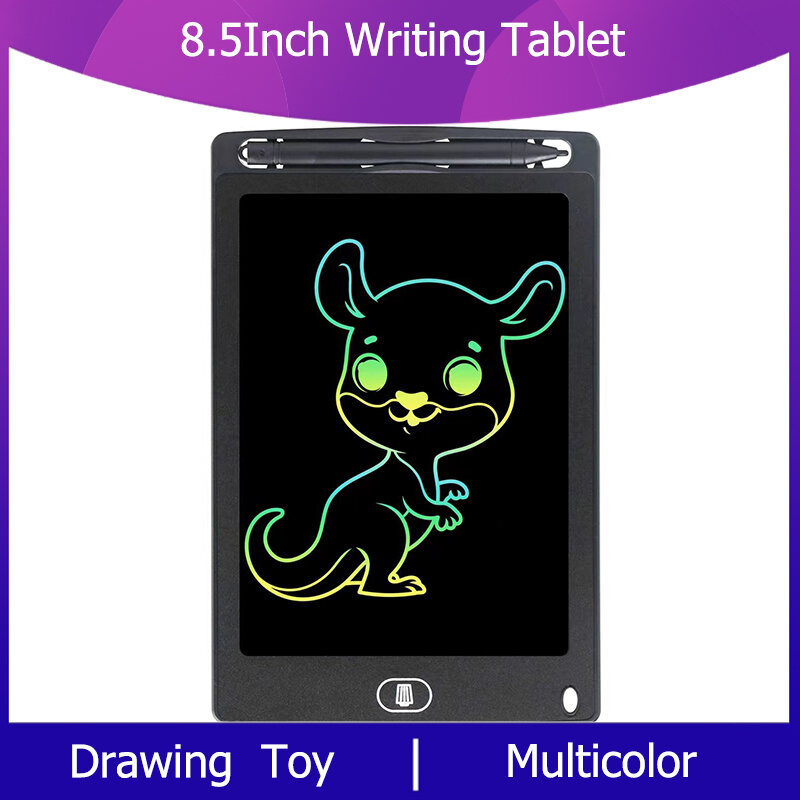 8.5 بوصة لوحة الرسم شاشة LCD الكتابة أقراص الإلكترونية Handwring الوسادة الرسم اللوحة هدية للأطفال لعب للأطفال