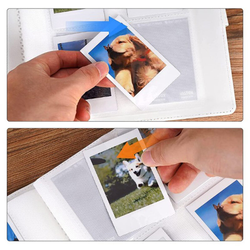 ألبوم صور الصور الفورية المصغرة صندوق تخزين ل بولارويد Instax Mini 11 9 8 سعة كبيرة لحفظ أفضل ذكرياتنا