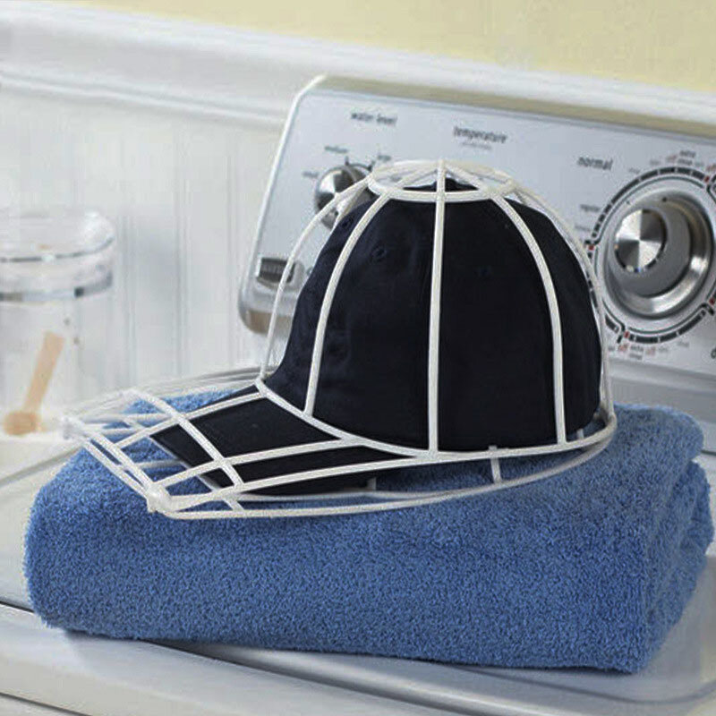 قبعة بيسبول تنظيف وحماية رف طوي غسل أدوات منع تشوه قبعة حامل لوازم الغسيل المنزلية غسل