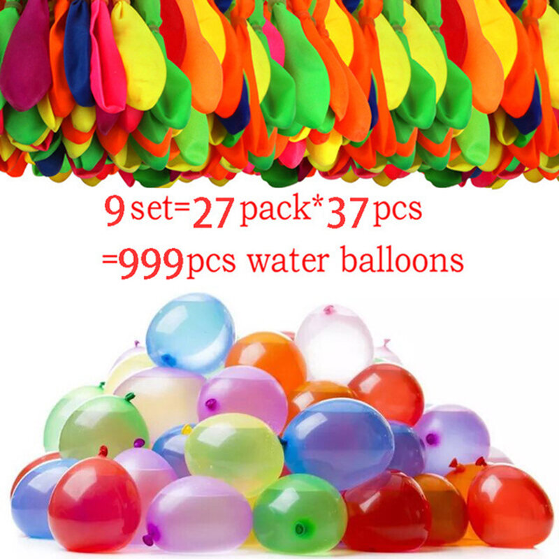 1100 قطعة سريعة ملء بالونات المياه بولك سهلة ملء بالونات المياه القابلة للتحلل للأطفال ألعاب الحفلات حمام سباحة اللعب في الهواء الطلق