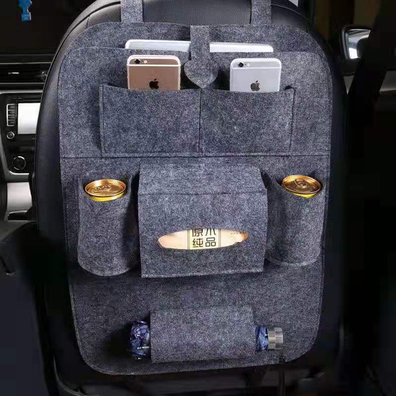 العالمي سيارة المقعد الخلفي الخلفي المنظم حقيبة التخزين قدرة عالية قابل للتعديل السيارات جذع مقعد الظهر أكسفورد القماش جيب المنظمون