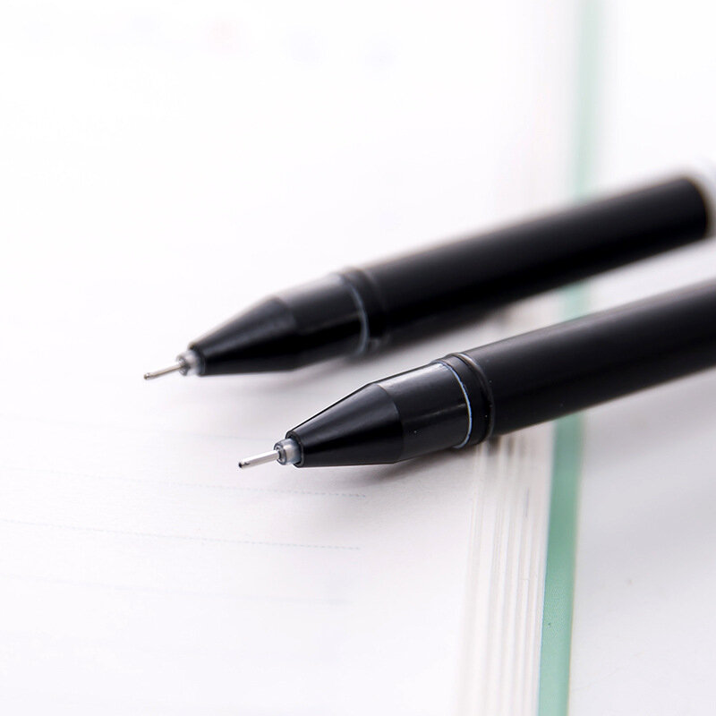 جديد طالب الإبداعية نص شخصية أسود 0.38 مللي متر هلام القلم Xueba Xue الخبث قلم خاص مدرسة فحص اللوازم المكتبية #4
