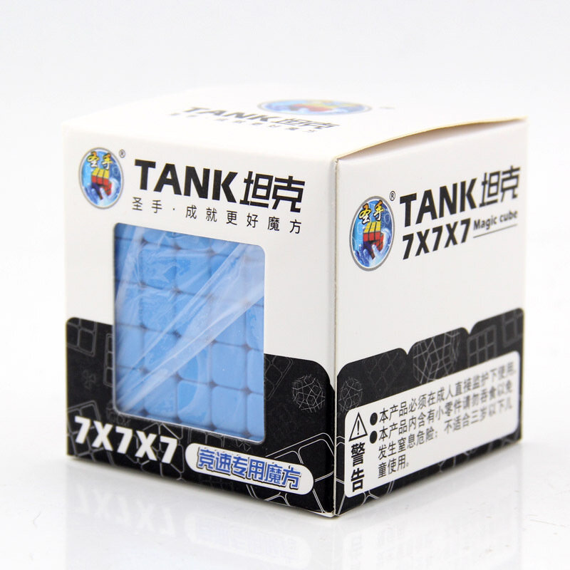 ShengShou Tank 7x7x7 المكعب السحري 7x7 Cubo Magico المهنية Neo سرعة أُحجية مكعبات ضد الإجهاد لعب للأطفال