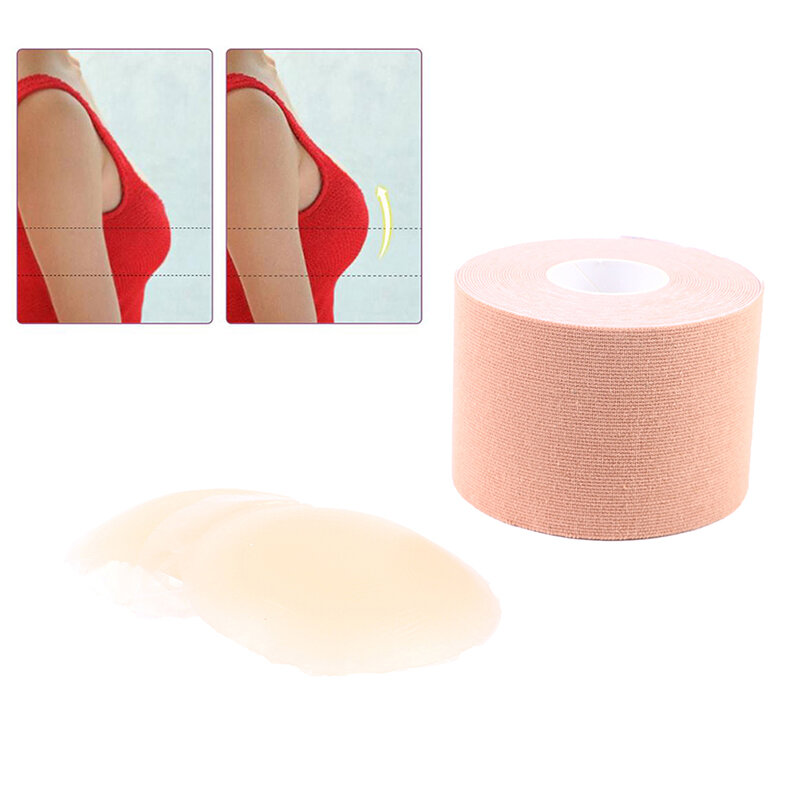 2022 5M Women Breast Nipple Covers Push Up Bra Body Invisible Breast Lift Tape Adhesive Bras Intimates Sexy