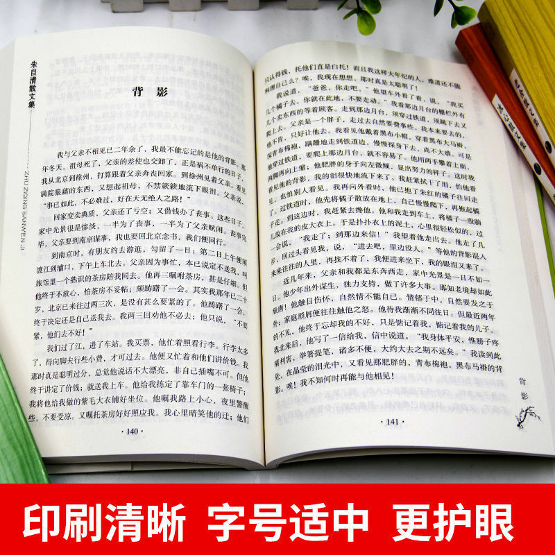 4 كتب المقالات الكلاسيكية الصينية لو شون تشو زيتشينغ لاو شي بينغ شين/الصينية الشهيرة رواية الخيال كتاب