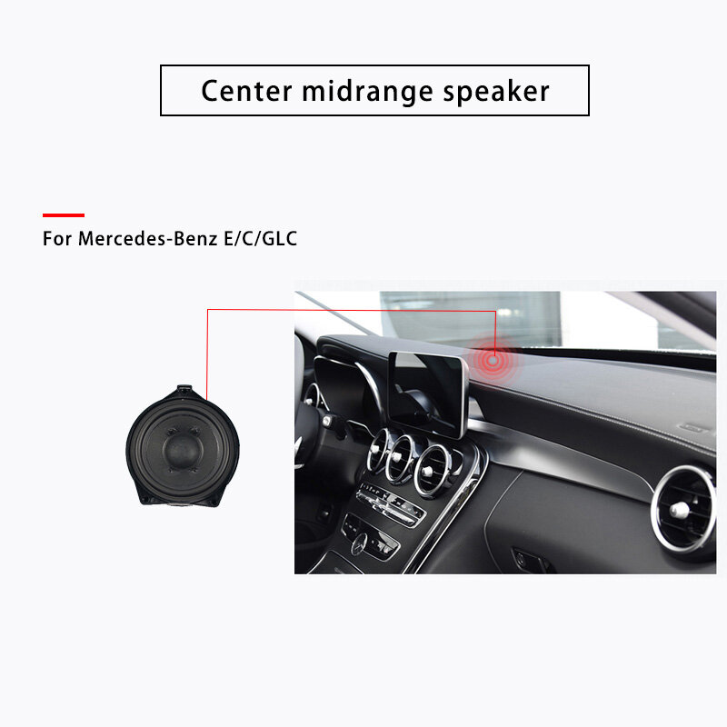 مكبرات صوت نظام صوتي للسيارة من نوع Mercedes Benz C W205 E W213 GLC X253 S W222 فئة vehice مكبر صوت ذو القرن المتوسط