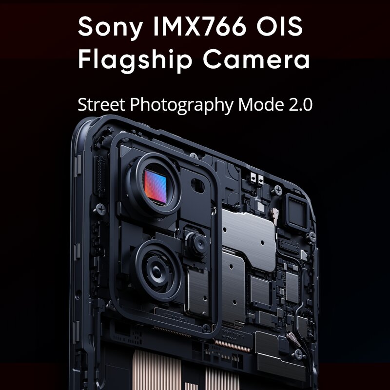 نسخة عالمية من كاميرا Realme 9 Pro Plus 5G أبعاد 920 Sony Imx766 Ois شاشة عرض Superdart Amoled 60 وات (قابس أمريكي + محول)
