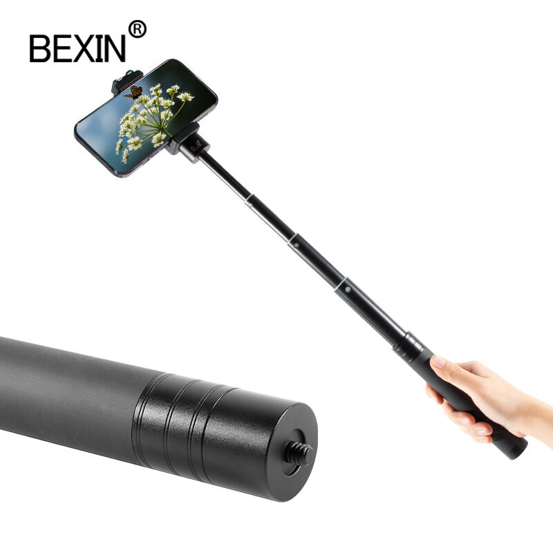 ترايبود تمديد Selfie عصا ل Dji Om 5 oomo موبايل 5 4 3 كاميرا ذات محورين FeiYu Zhiyun السلس موزا صغيرة iثابت اكسسوارات