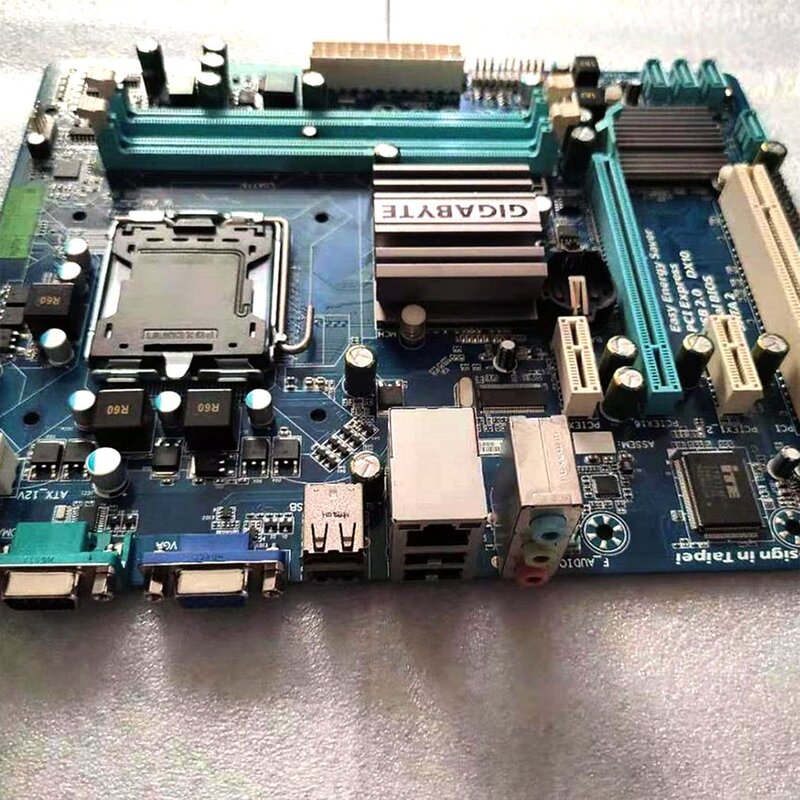 G41MT-S2 اللوحة G41MT-ES2L المقبس LGA 775 ل DDR3 8G مايكرو ATX سطح المكتب الأصلي اللوحة VGA متعددة الرسومات