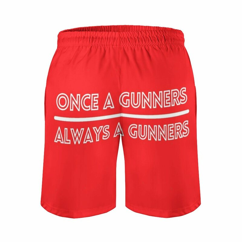 Once A Gunners Always A Gunners Men's Beach Shorts Board Shorts Bermuda Surfing Swim Shorts Coyg Come On You Gunners London Is #3