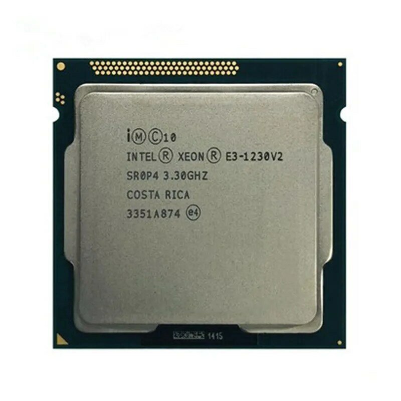 Intel Xeon E3 1230 V2  3.3 ghz duplo-núcleo duplo-thread 69w processador cpu lga 1155 Procesador central Xeon E3 v2