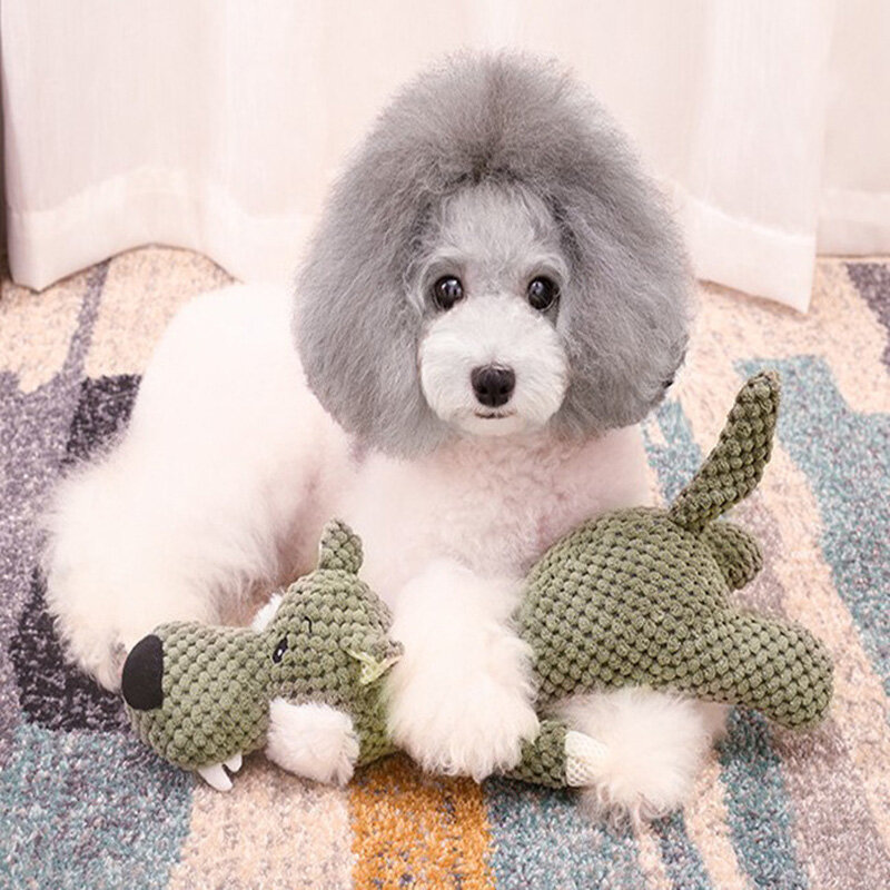 Pet Toy Animal Shape Lion Elephant Voice Chew Dog Interactive Toy Pet Products