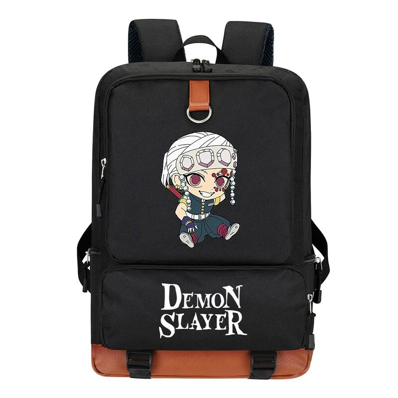شيطان القاتل Agatsuma Zenitsu ظهره لطيف Rengoku Kyoujurou حقيبة مدرسية للبنين بنات تأثيري Bookbag للجنسين حقيبة الظهر