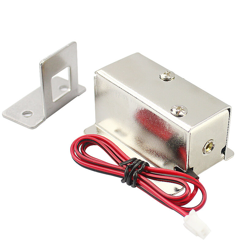 LY-03 قفل مغناطيسي صغير DC12V24V الكهربائية الترباس قفل التحكم في الوصول قفل خزانة إلكتروني قفل الباب #4