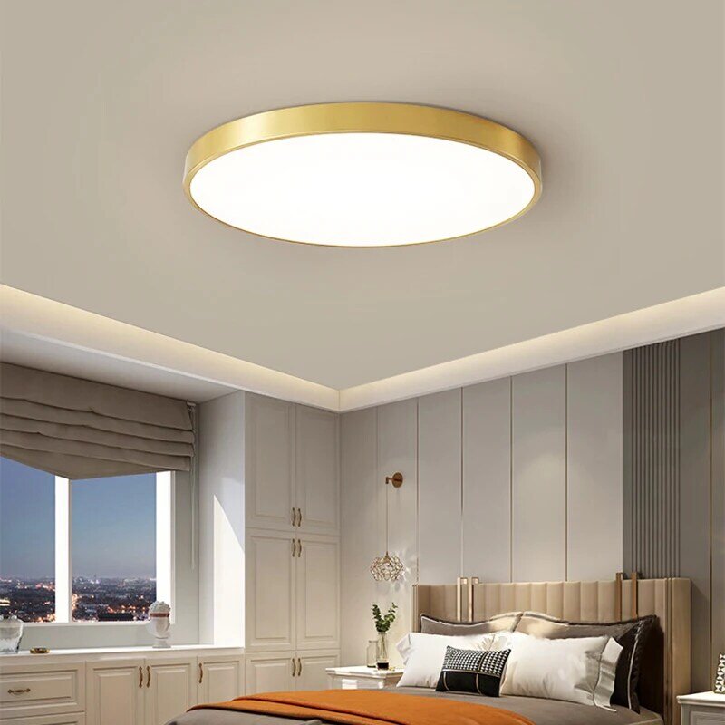 بسيطة LED ضوء السقف رقيقة جدا أضواء غرفة نوم غرفة المعيشة led مصباح السقف الممر المدخل شرفة المعيشة Lustres