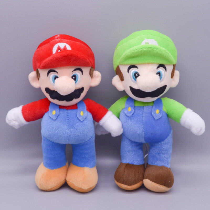 شخصيات لعبة قطيفة من Super Mario Bros شخصيات لعبة Luigi princessديزي قطيفة دمى لطيفة على شكل قلادة دمى محشوة هدايا أعياد ميلاد للأطفال