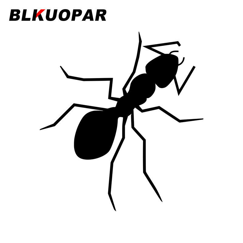BLKUOPAR للحشرات الحيوان الحياة البرية النمل ملصقات السيارات شخصية أنيمي الشارات اكسسوارات السيارات الزجاج الأمامي دراجة نارية ديكور