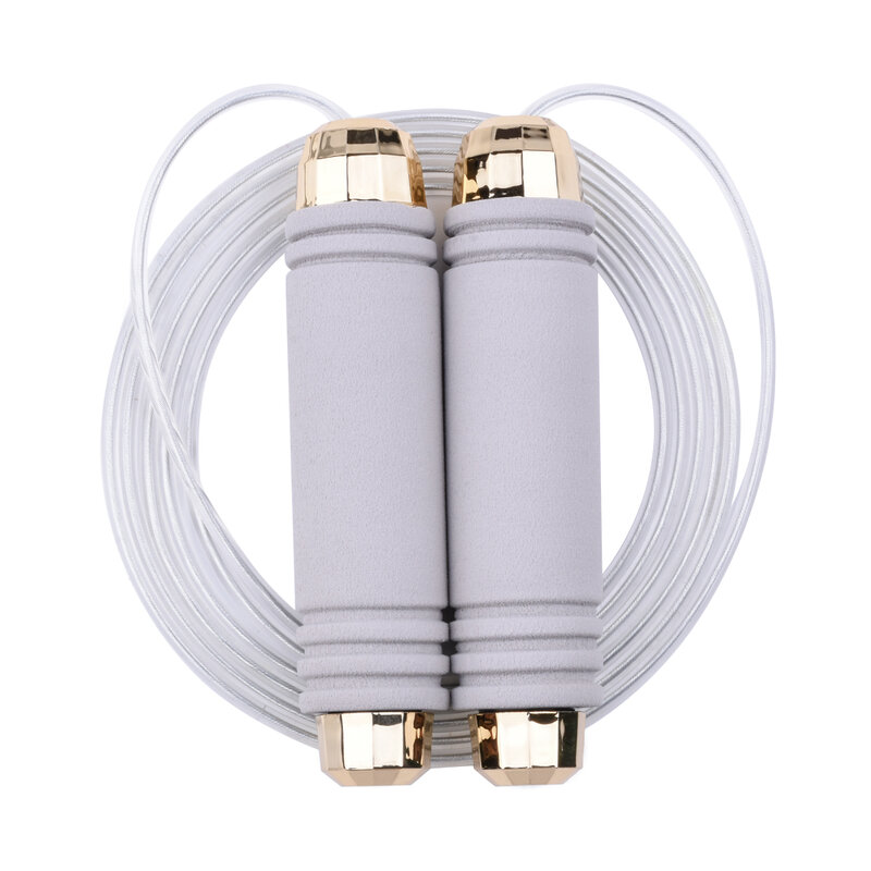 Bearing Skipping Rope Jump Rope Tangle-Free Steel Wire Heavy Weighted MMA Boxing Training Workout Equipment Home Lose Weight