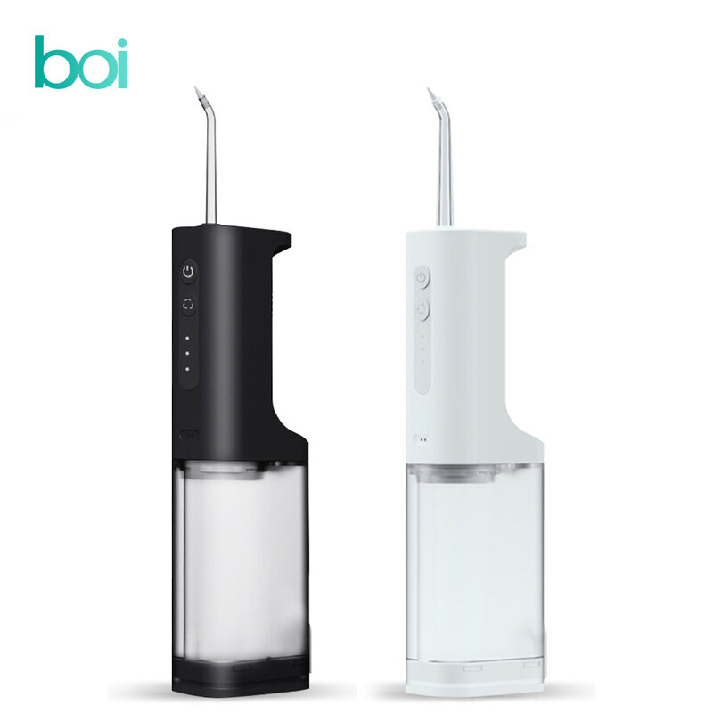 [Boi] 200 مللي سعة كبيرة خزان المياه للانفصال الذكية الوقت عن طريق الفم الري عالية الكفاءة قطن الأسنان تنظيف الأسنان