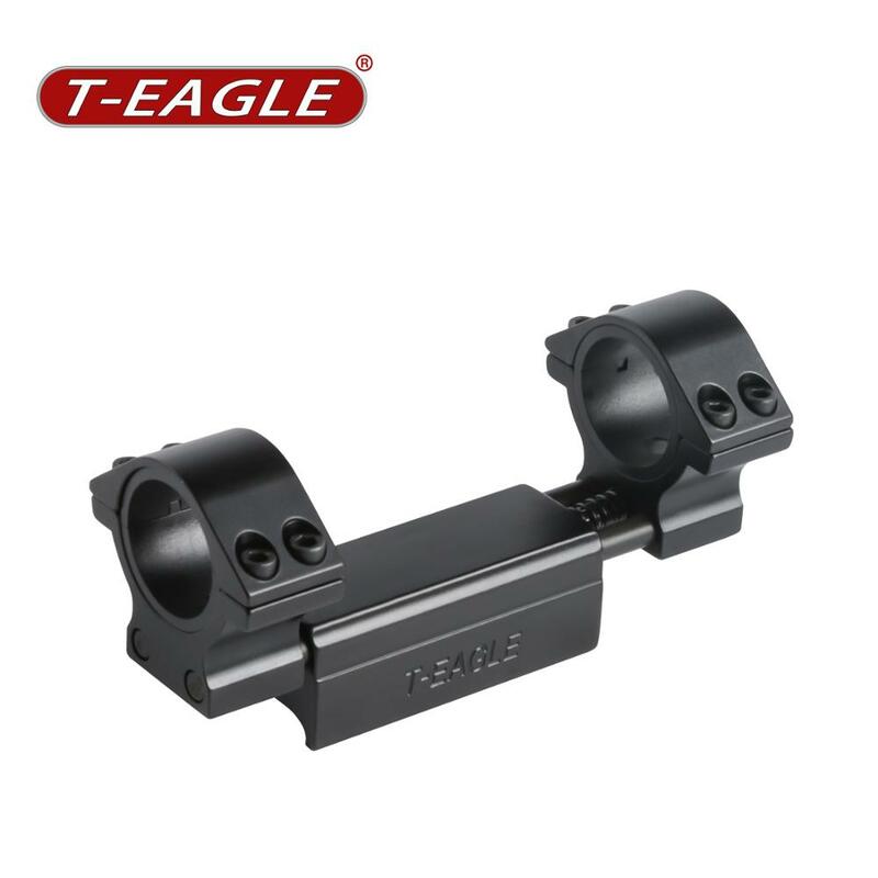 T-EAGLE 25.4/30 مللي متر 5588/5088 11/20 مللي متر يتصاعد حلقة مع الربيع أداة Riflescope تتوافق السكك الحديدية عالية الانظار ل huntiing