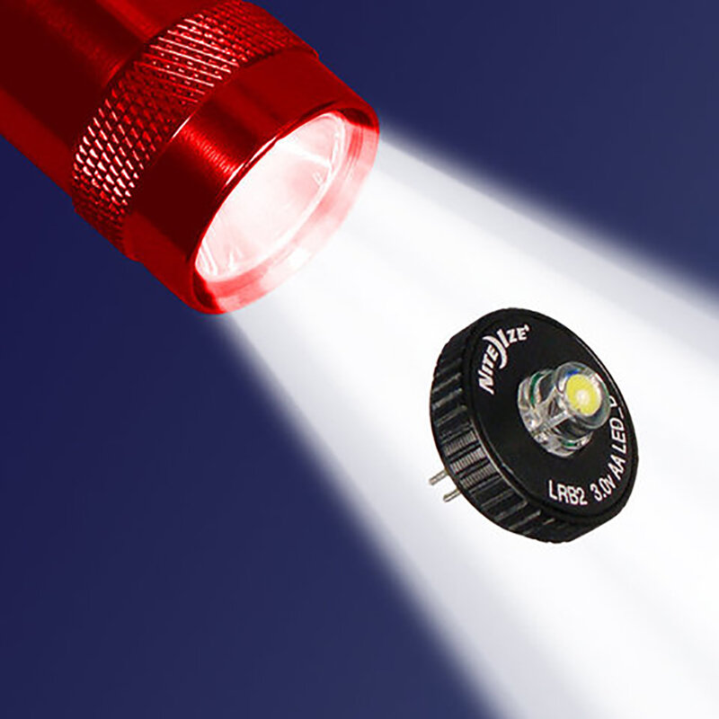 LRB2-07-1W لمبة LED ترقية II - Mini AA لمصباح يدوي Maglite 30 /55 لومن