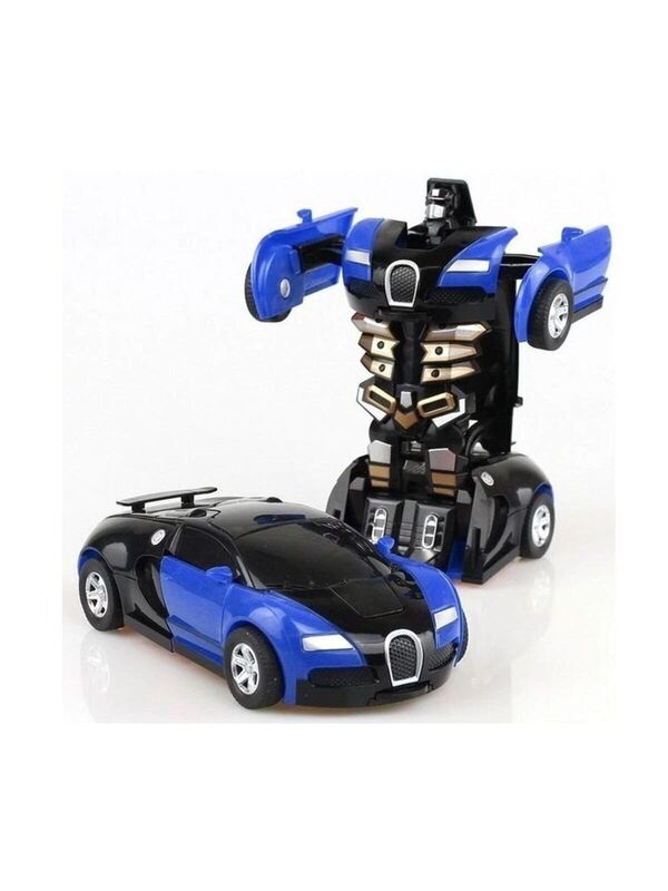 المحولات روبوت سحب وإسقاط السيارة الرياضية التي يمكن أن تتحول نفسها إلى روبوت. مناسبة لجميع الأطفال في سن الشحن السريع