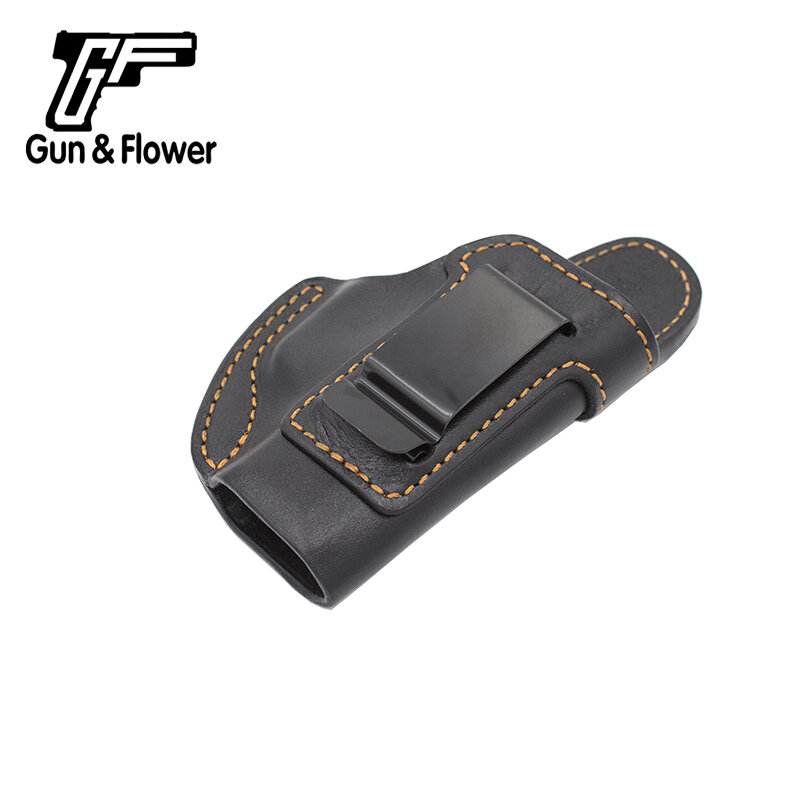 Gunflower التكتيكية عالية الجودة أسود IWB الجلود داخل حزام بندقية الحافظة ل SIGP365/P365 SAS/P365 مايكرو اليد اليمنى