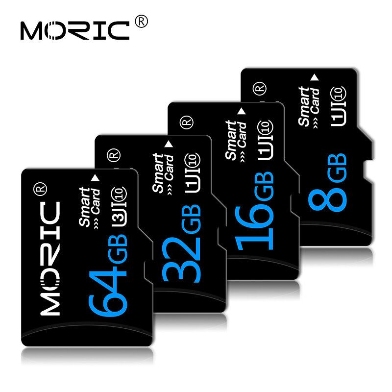 Moric بطاقة الذاكرة الأصلية 256GB 128GB 64GB 32GB 40 برميل/الثانية 32GB 16GB بطاقة sd Class10 UHS-1 بطاقة تخزين ذاكرة فلاش TF/بطاقة SD