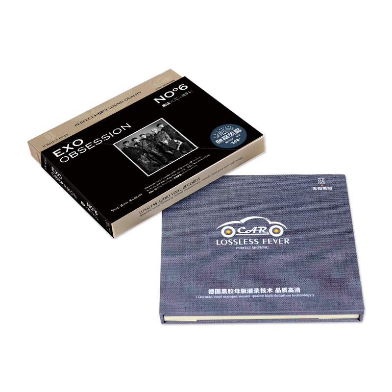 حقيقية الصين 12 سنتيمتر HD-MASTERING الفينيل السجلات LP 3 CD القرص مجموعة الصين كوريا الجنوبية البوب الموسيقى المغني فريق EXO 54 الأغاني جمع